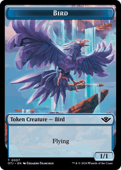 Treasure // Bird Double-Sided Token [Outlaws of Thunder Junction Tokens] MTG Single Magic: The Gathering  | Multizone: Comics And Games