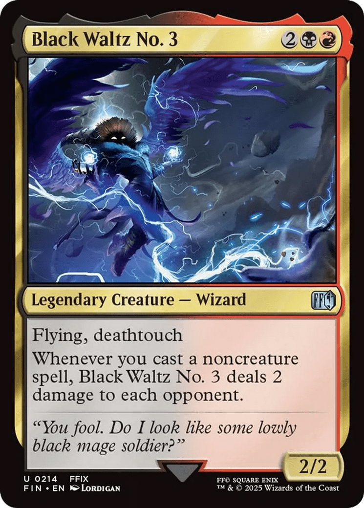 Black Waltz No. 3 [FINAL FANTASY] MTG Single Magic: The Gathering  | Multizone: Comics And Games