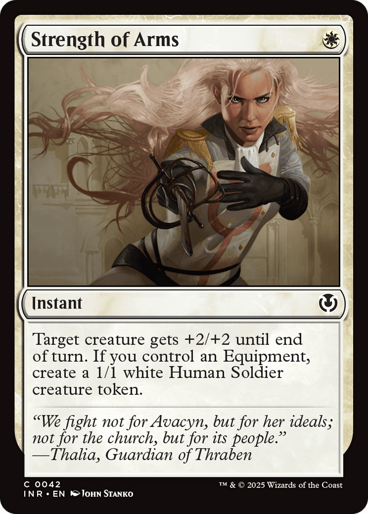 Strength of Arms [Innistrad Remastered] MTG Single Magic: The Gathering  | Multizone: Comics And Games