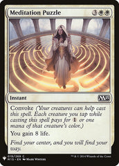 Meditation Puzzle [Mystery Booster] MTG Single Magic: The Gathering  | Multizone: Comics And Games