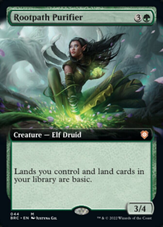 Rootpath Purifier (Extended Art) [The Brothers' War Commander] MTG Single Magic: The Gathering  | Multizone: Comics And Games