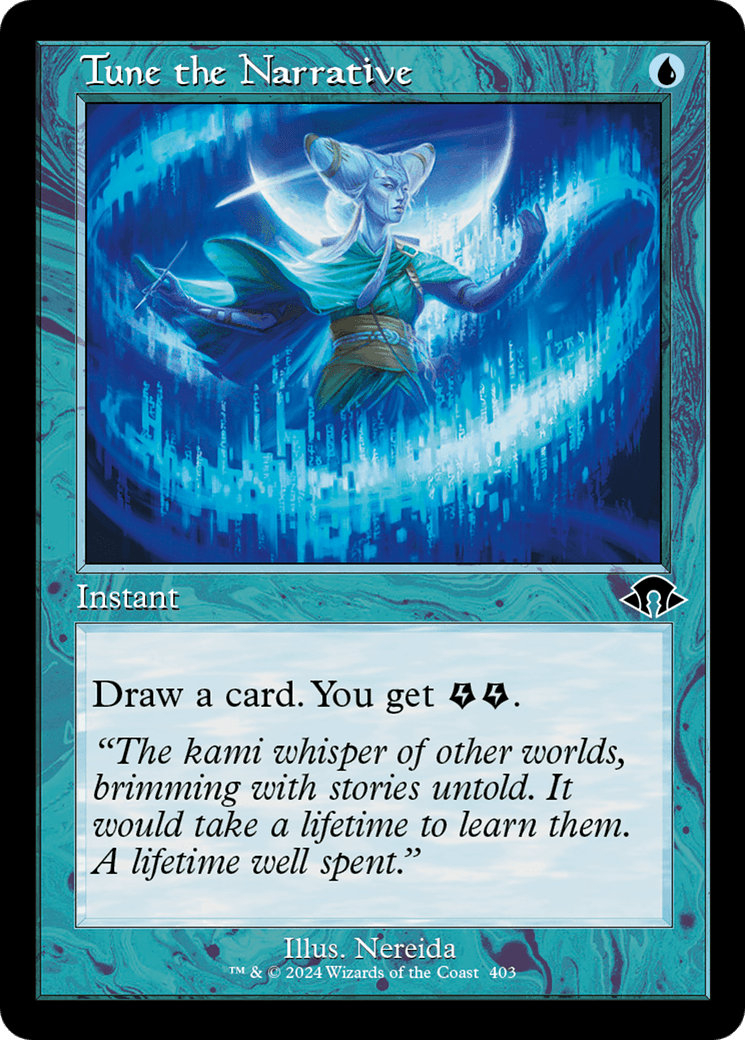 Tune the Narrative (Retro) [Modern Horizons 3] MTG Single Magic: The Gathering  | Multizone: Comics And Games