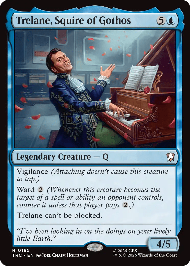 Trelane, Squire of Gothos [Star Trek Commander] MTG Single Magic: The Gathering  | Multizone: Comics And Games
