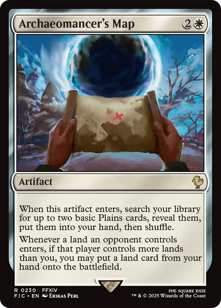 Archaeomancer's Map [FINAL FANTASY Commander] MTG Single Magic: The Gathering  | Multizone: Comics And Games