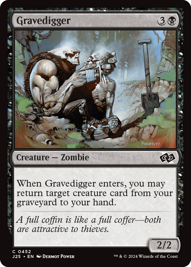 Gravedigger [Foundations Jumpstart] MTG Single Magic: The Gathering  | Multizone: Comics And Games