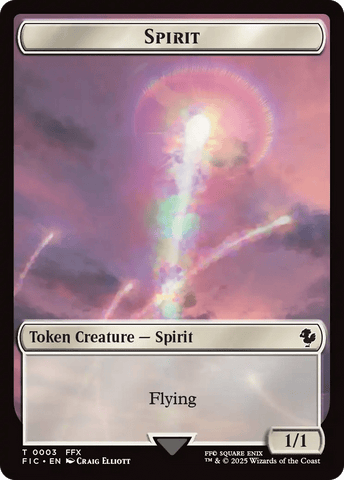 Spirit // Hero (0003) Double-Sided Token [FINAL FANTASY Commander Toke –  Multizone: Comics And Games