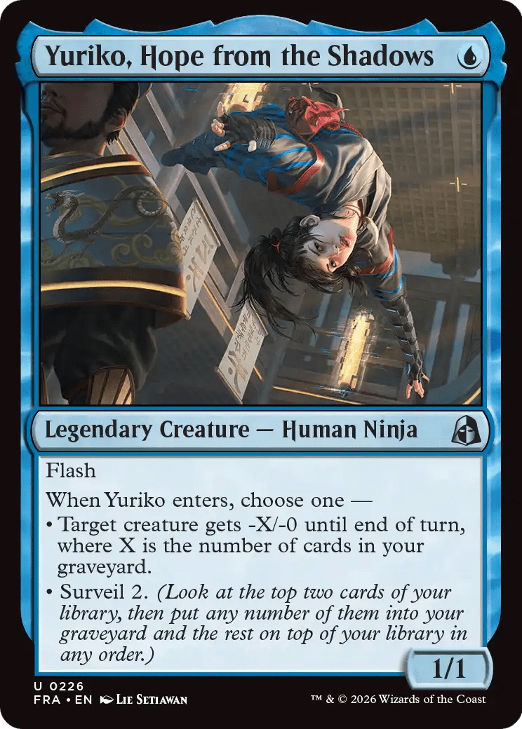 Yuriko, Hope from the Shadows [Reality Fracture] MTG Single Magic: The Gathering  | Multizone: Comics And Games