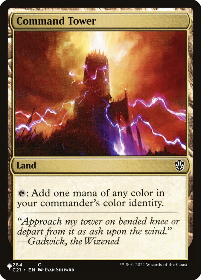 Command Tower [Secret Lair: Heads I Win, Tails You Lose] MTG Single Magic: The Gathering  | Multizone: Comics And Games