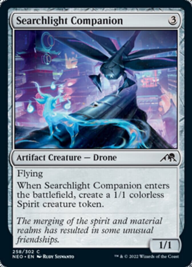 Searchlight Companion [Kamigawa: Neon Dynasty] MTG Single Magic: The Gathering  | Multizone: Comics And Games