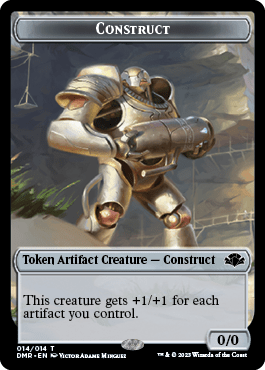 Elephant // Construct Double-Sided Token [Dominaria Remastered Tokens] MTG Single Magic: The Gathering  | Multizone: Comics And Games