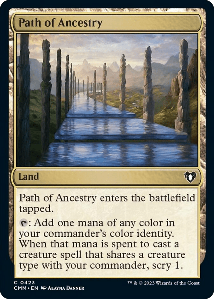 Path of Ancestry [Commander Masters] MTG Single Magic: The Gathering  | Multizone: Comics And Games