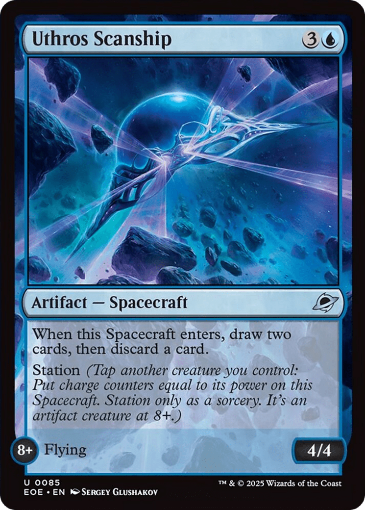 Uthros Scanship [Edge of Eternities] MTG Single Magic: The Gathering  | Multizone: Comics And Games
