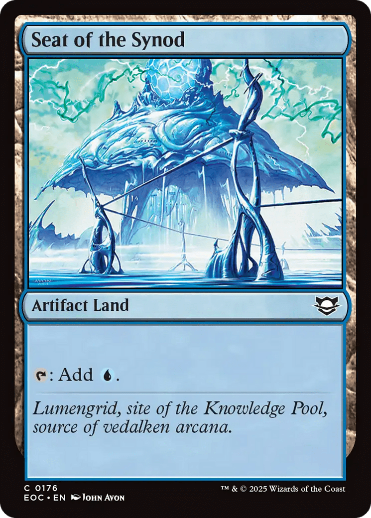 Seat of the Synod [Edge of Eternities Commander] MTG Single Magic: The Gathering  | Multizone: Comics And Games