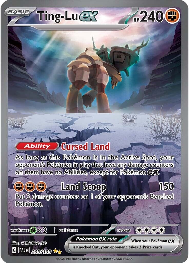 Ting-Lu ex (263/193) [Scarlet & Violet: Paldea Evolved] Pokemon Single Pokémon  | Multizone: Comics And Games