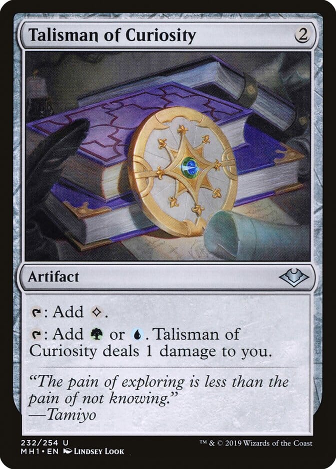 Talisman of Curiosity [Modern Horizons] MTG Single Magic: The Gathering  | Multizone: Comics And Games