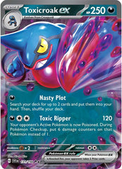 Toxicroak ex (131/198) [Scarlet & Violet: Base Set] Pokemon Single Pokémon  | Multizone: Comics And Games