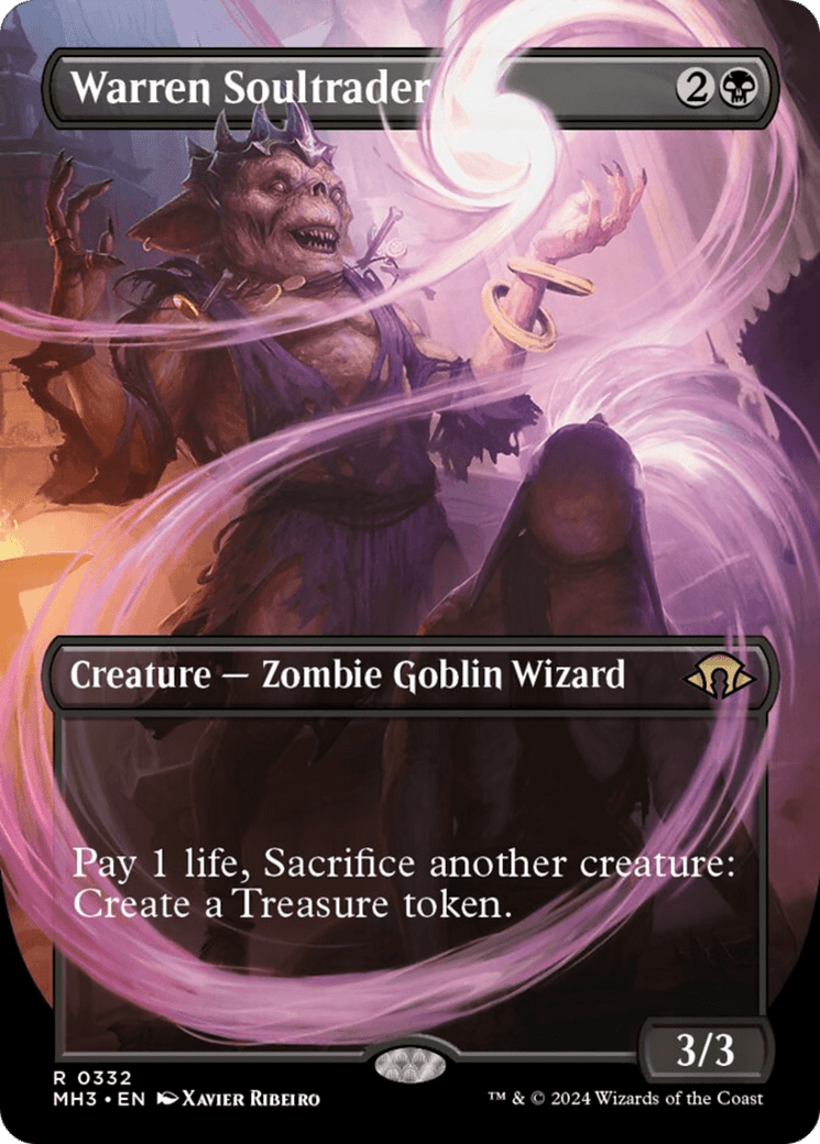 Warren Soultrader (Borderless) [Modern Horizons 3] MTG Single Magic: The Gathering  | Multizone: Comics And Games