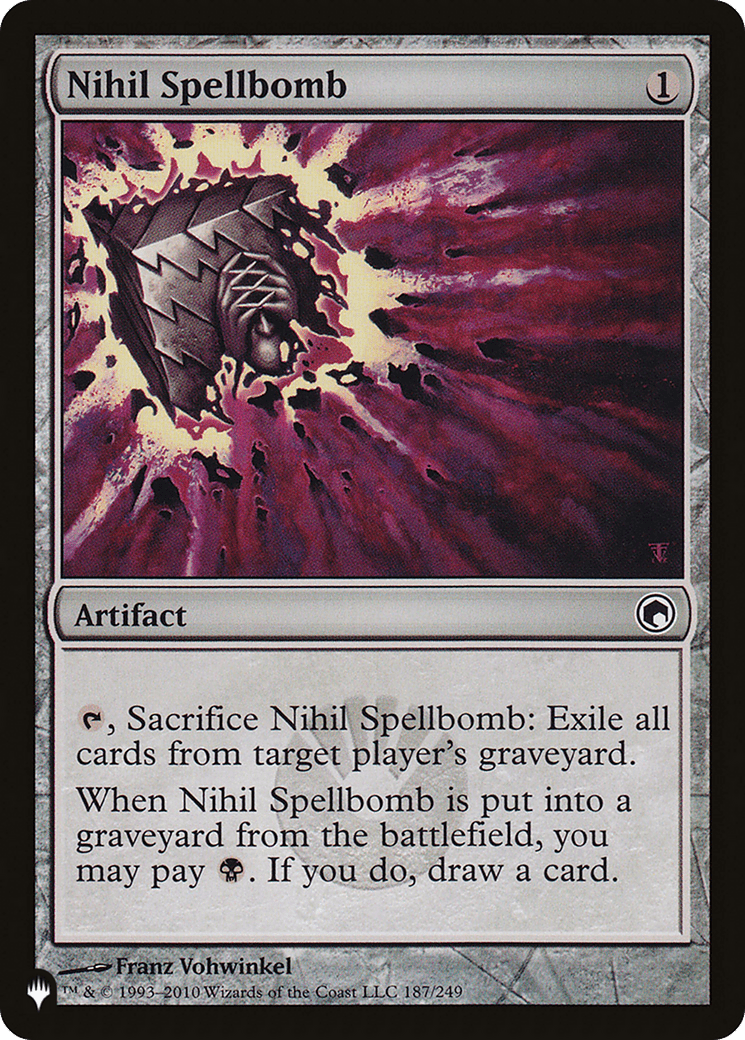 Nihil Spellbomb [The List] MTG Single Magic: The Gathering  | Multizone: Comics And Games