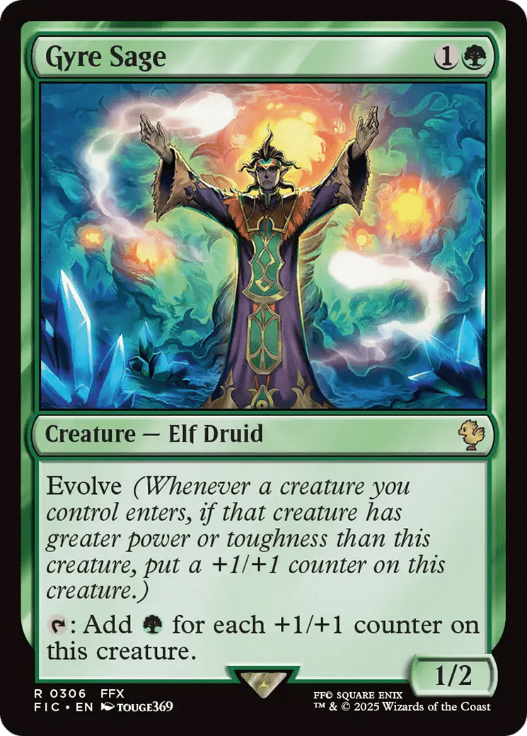 Gyre Sage [FINAL FANTASY Commander] MTG Single Magic: The Gathering  | Multizone: Comics And Games