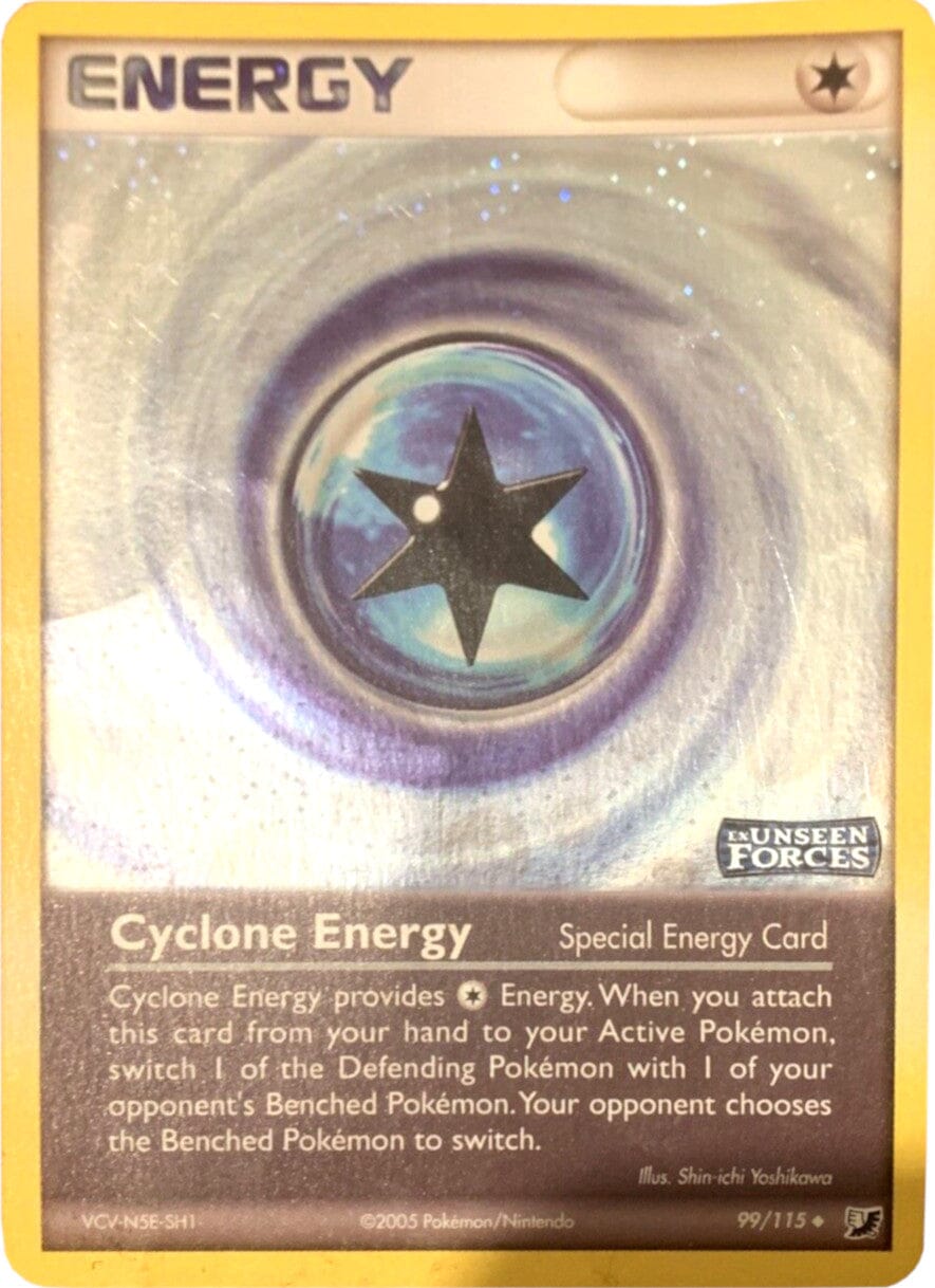 Cyclone Energy (99/115) (Stamped) [EX: Unseen Forces] Pokemon Single Pokémon  | Multizone: Comics And Games