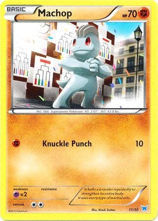 Machop (11/30) [XY: Trainer Kit 2 - Latios] Pokemon Single Pokémon  | Multizone: Comics And Games