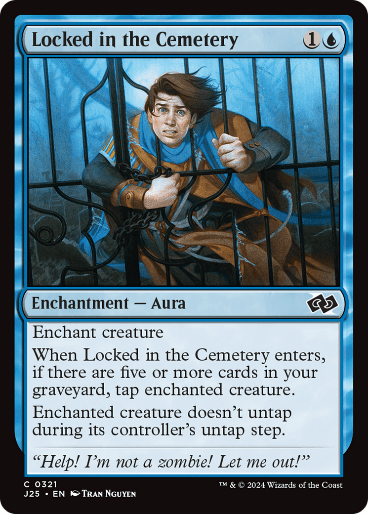 Locked in the Cemetery [Foundations Jumpstart] MTG Single Magic: The Gathering  | Multizone: Comics And Games
