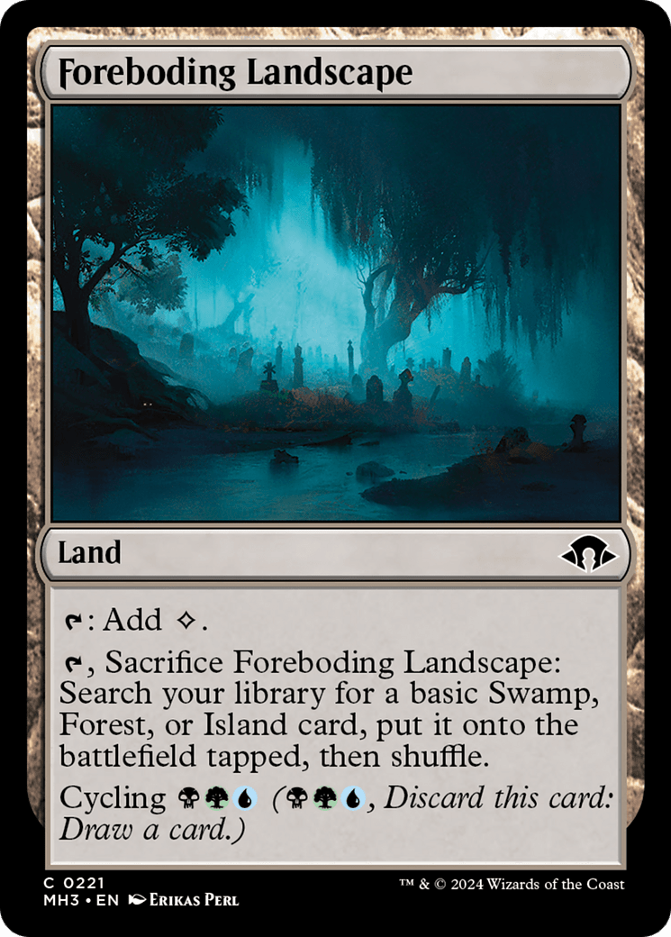 Foreboding Landscape [Modern Horizons 3] MTG Single Magic: The Gathering  | Multizone: Comics And Games