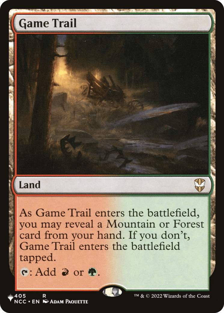 Game Trail [The List] MTG Single Magic: The Gathering  | Multizone: Comics And Games