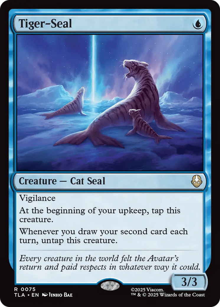 Tiger-Seal [Avatar: The Last Airbender] MTG Single Magic: The Gathering  | Multizone: Comics And Games