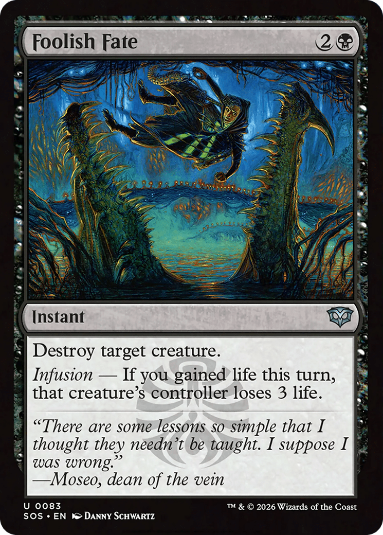 Foolish Fate [Secrets of Strixhaven] MTG Single Magic: The Gathering  | Multizone: Comics And Games