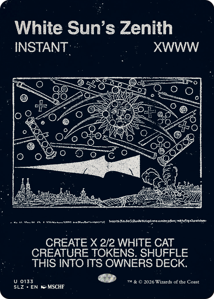 White Sun's Zenith (0133) [Secret Lair x MSCHF: The Zeta Set] | Multizone: Comics And Games