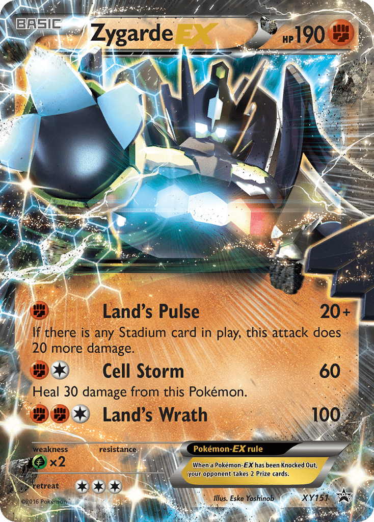 Zygarde EX (XY151) [XY: Black Star Promos] Pokemon Single Pokémon  | Multizone: Comics And Games
