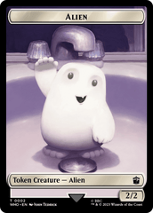 Alien // Mark of the Rani Double-Sided Token [Doctor Who Tokens] MTG Single Magic: The Gathering  | Multizone: Comics And Games