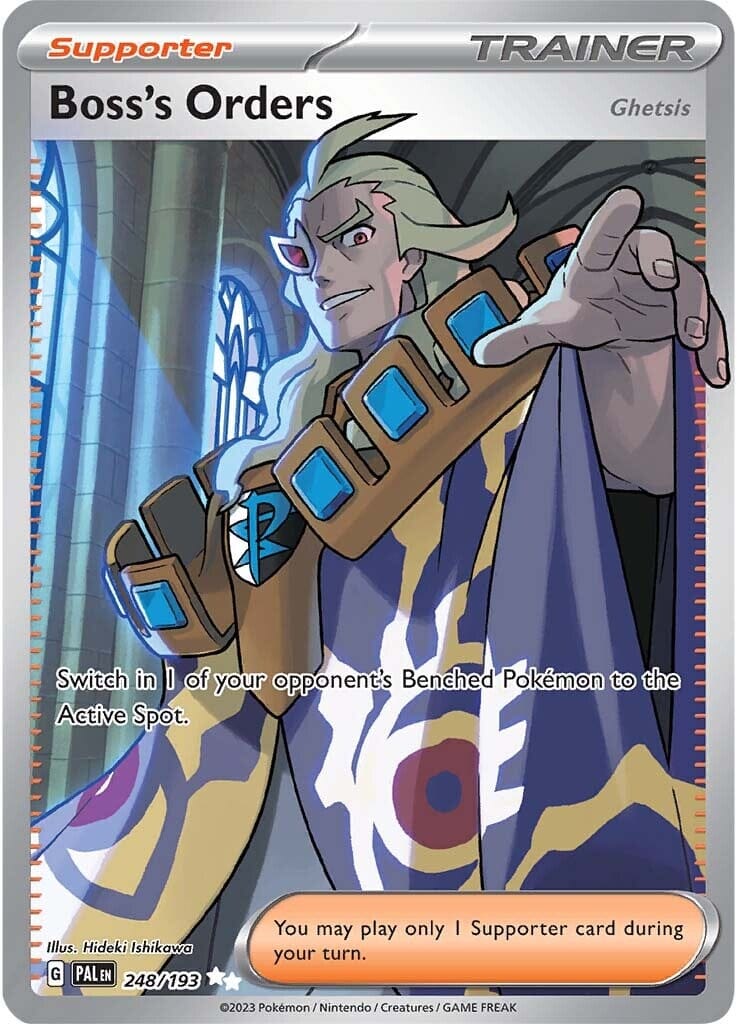 Boss's Orders (248/193) [Scarlet & Violet: Paldea Evolved] Pokemon Single Pokémon  | Multizone: Comics And Games