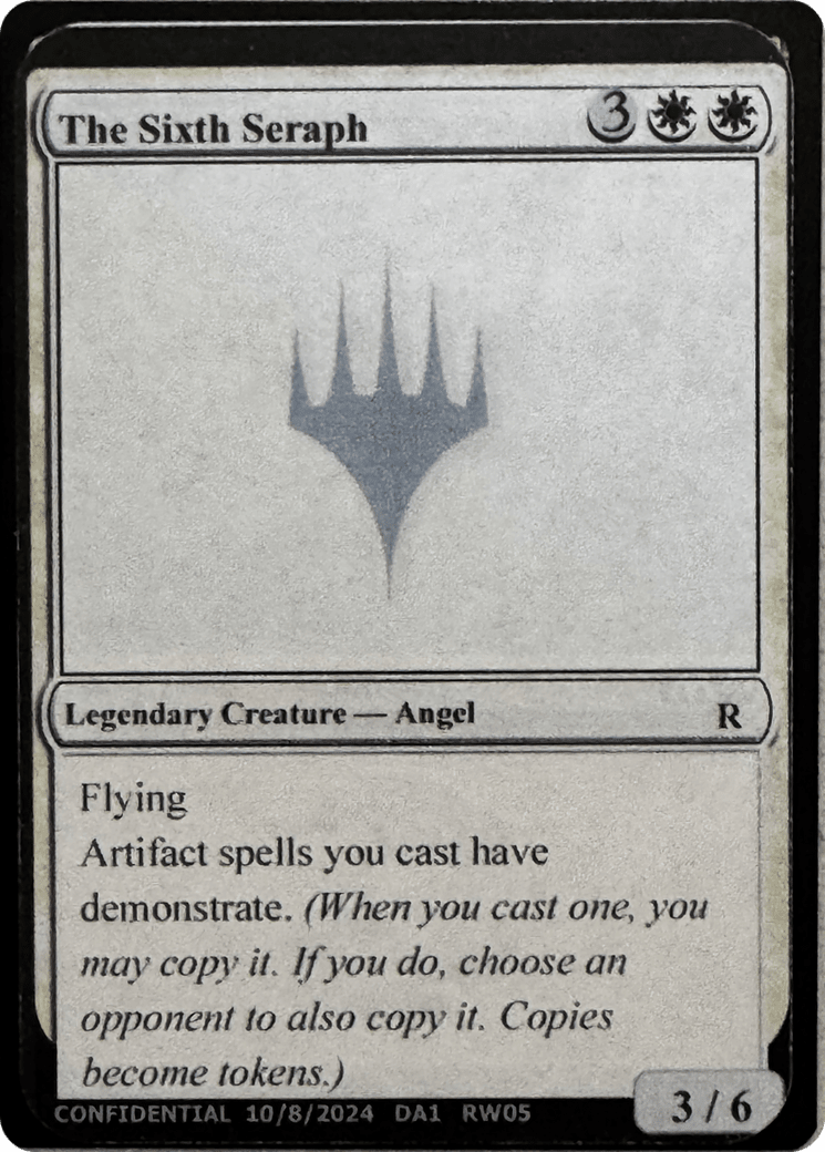 The Sixth Seraph [Mystery Booster 2 Playtest Cards] MTG Single Magic: The Gathering  | Multizone: Comics And Games