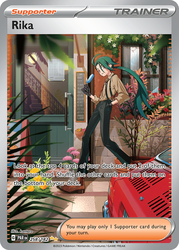 Rika (258/182) [Scarlet & Violet: Paradox Rift] Pokemon Single Pokémon  | Multizone: Comics And Games