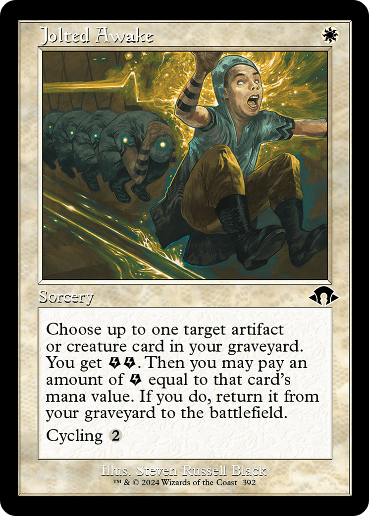 Jolted Awake (Retro Frame) [Modern Horizons 3] MTG Single Magic: The Gathering  | Multizone: Comics And Games