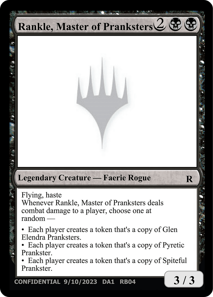 Rankle, Master of Pranksters [Unknown Event] MTG Single Magic: The Gathering  | Multizone: Comics And Games