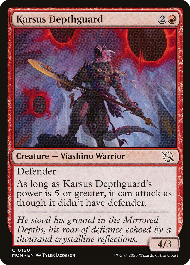 Karsus Depthguard [March of the Machine] | Multizone: Comics And Games
