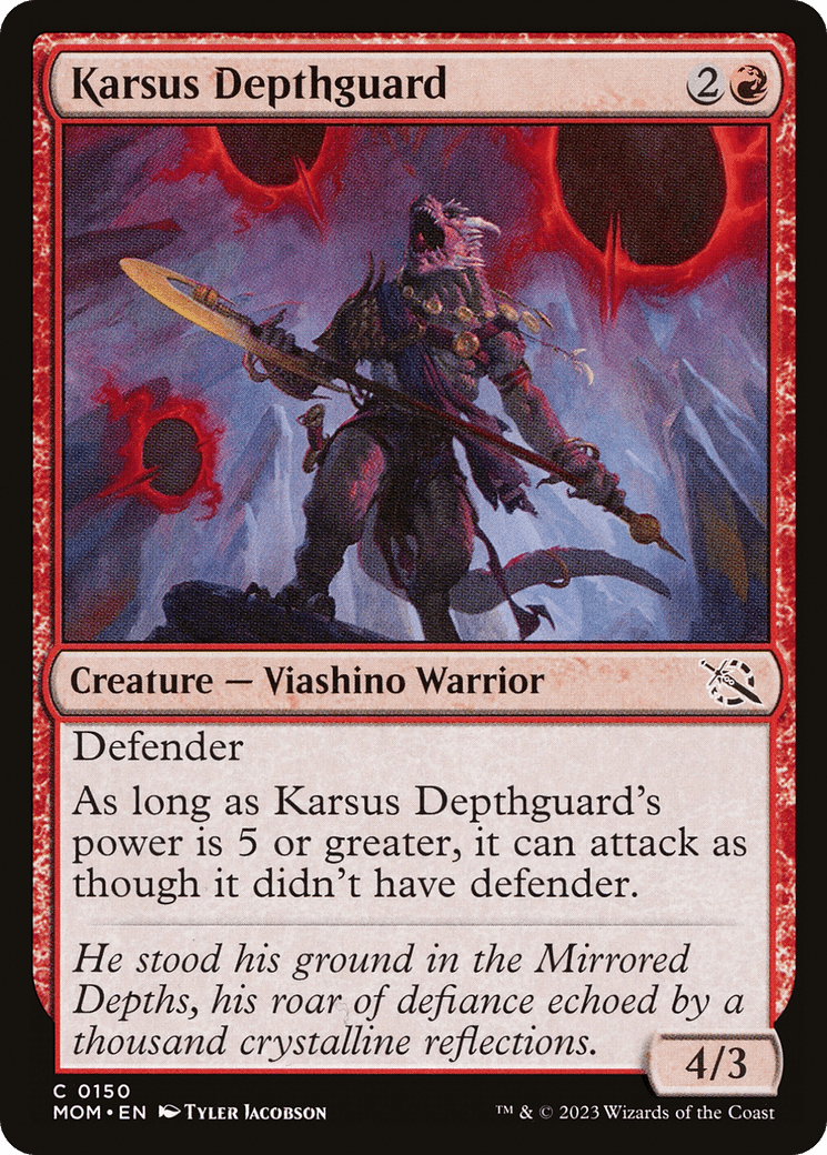 Karsus Depthguard [March of the Machine] MTG Single Magic: The Gathering  | Multizone: Comics And Games