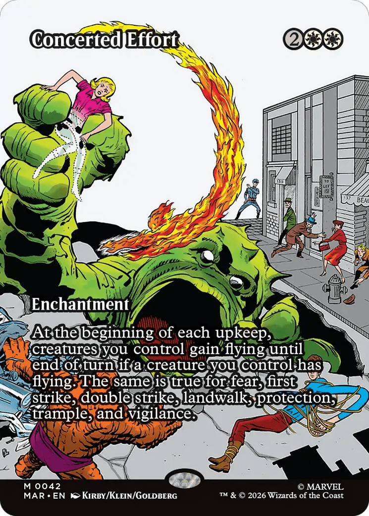 Concerted Effort (Borderless) [Marvel Universe: Eternal-Legal] | Multizone: Comics And Games