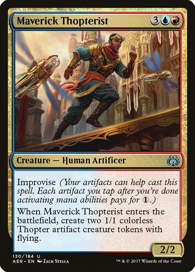 Maverick Thopterist [Aether Revolt] MTG Single Magic: The Gathering  | Multizone: Comics And Games