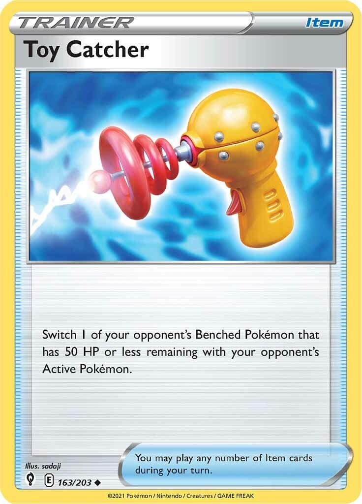 Toy Catcher (163/203) [Sword & Shield: Evolving Skies] Pokemon Single Pokémon  | Multizone: Comics And Games