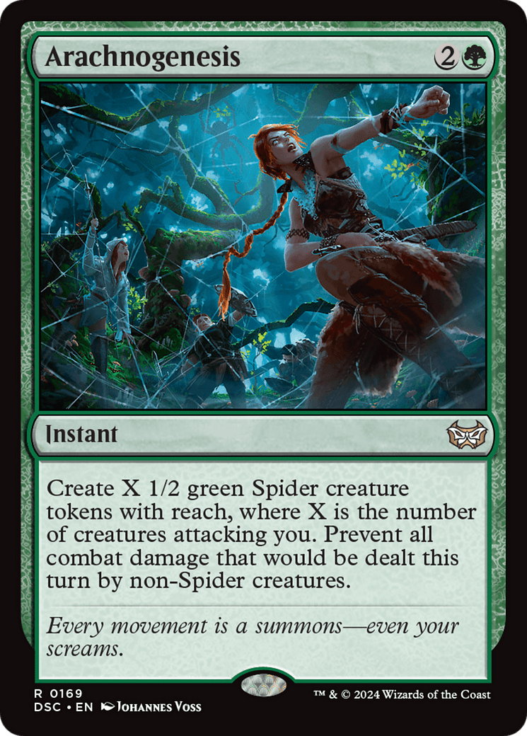 Arachnogenesis [Duskmourn: House of Horror Commander] MTG Single Magic: The Gathering  | Multizone: Comics And Games