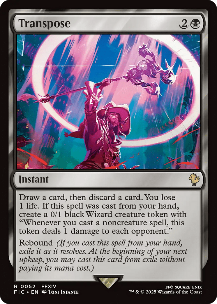 Transpose [FINAL FANTASY Commander] MTG Single Magic: The Gathering  | Multizone: Comics And Games