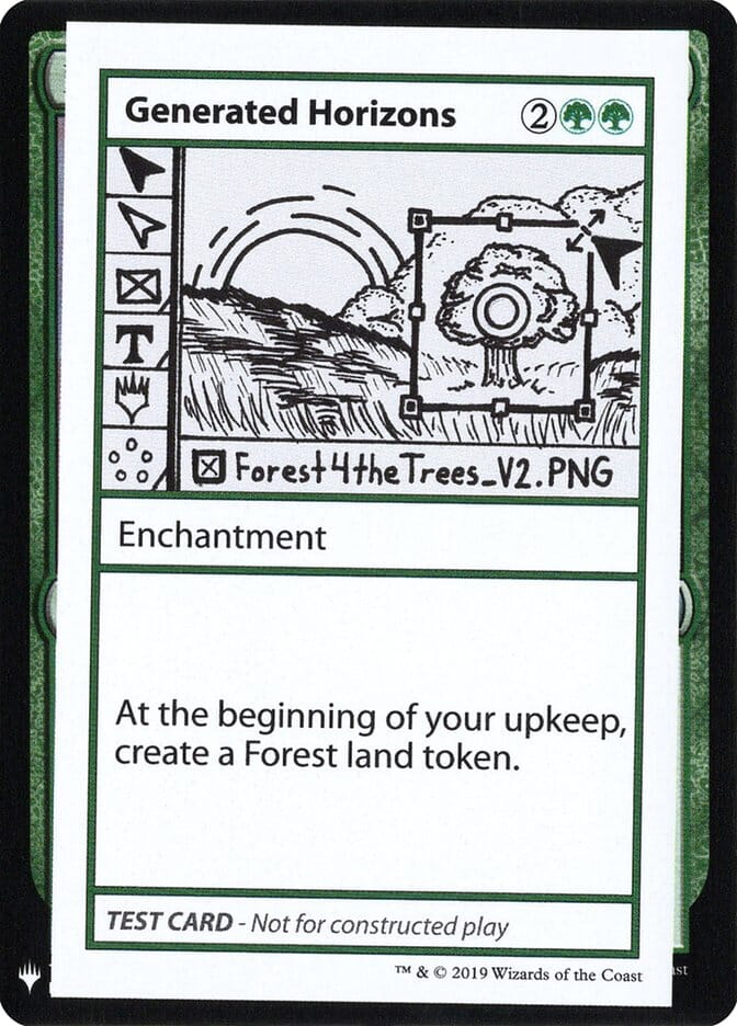 Generated Horizons [Mystery Booster Playtest Cards] MTG Single Magic: The Gathering  | Multizone: Comics And Games
