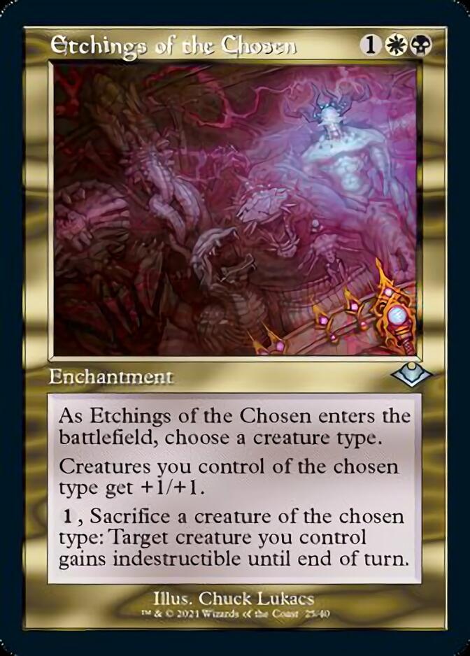 Etchings of the Chosen (Retro) [Modern Horizons] MTG Single Magic: The Gathering  | Multizone: Comics And Games