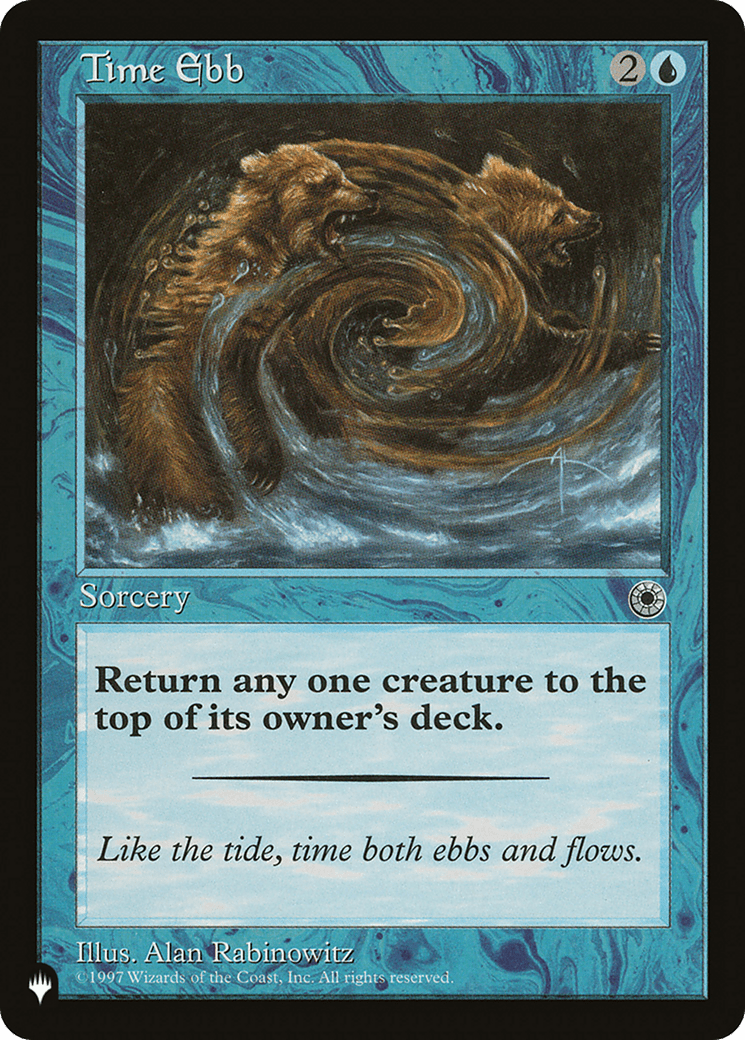 Time Ebb [The List] MTG Single Magic: The Gathering  | Multizone: Comics And Games