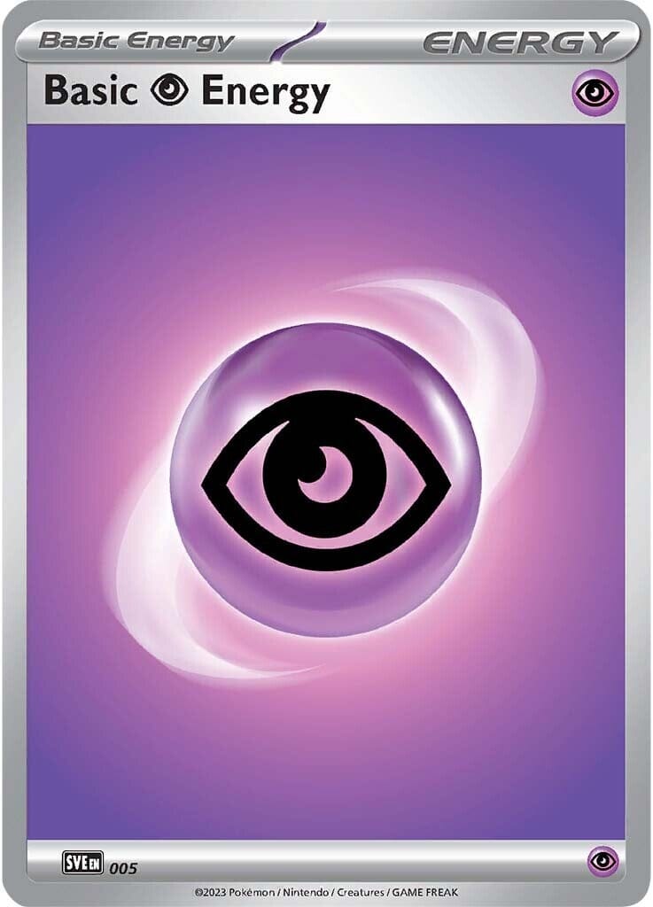 Psychic Energy (005) [Scarlet & Violet: Base Set] Pokemon Single Pokémon  | Multizone: Comics And Games