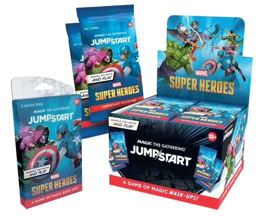 Marvel Super Heroes Jumpstart Booster (Pre-order 26/06/2026) Magic The Gathering Wizards of the Coast  | Multizone: Comics And Games